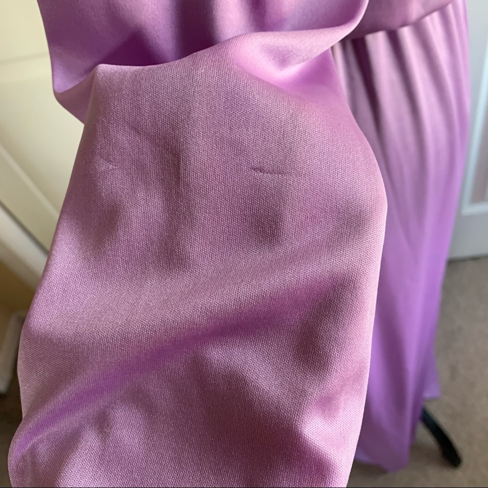Vintage Purple Dress Size 9/10 - Picture 7 of 11